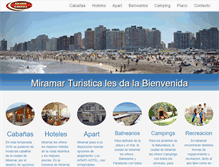 Tablet Screenshot of miramarturistica.com.ar